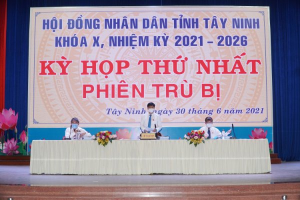 HĐND tỉnh Tây Ninh, khóa X, nhiệm kỳ 2016-2021 tổ chức phiên họp trù bị